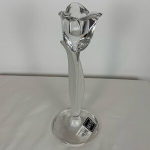 Mikasa Spring Aria 8” Candle Holder Full Lead Crystal Candlestick Replacement
